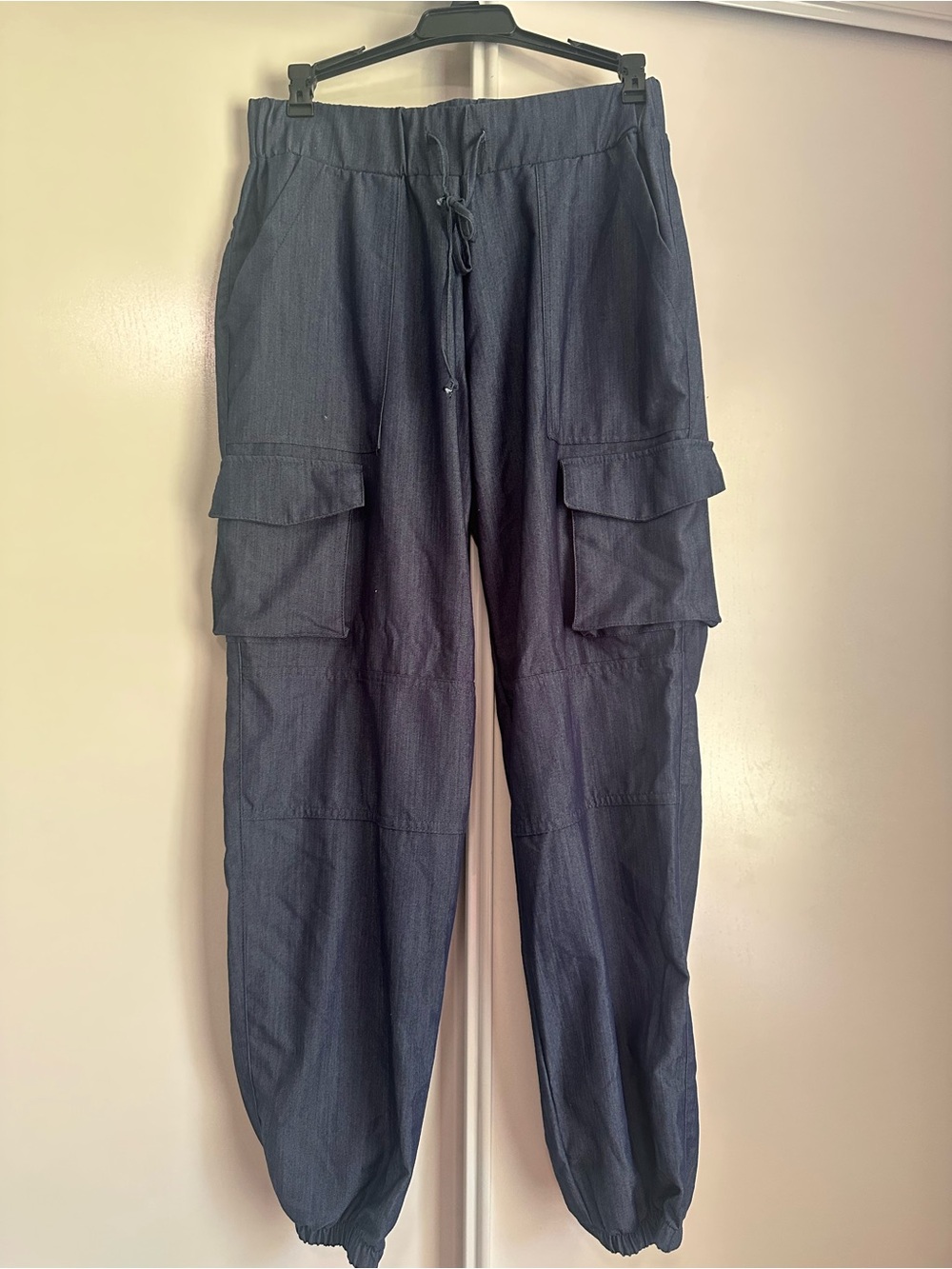 like an angel Women's Dark Navy Cargo Joggers